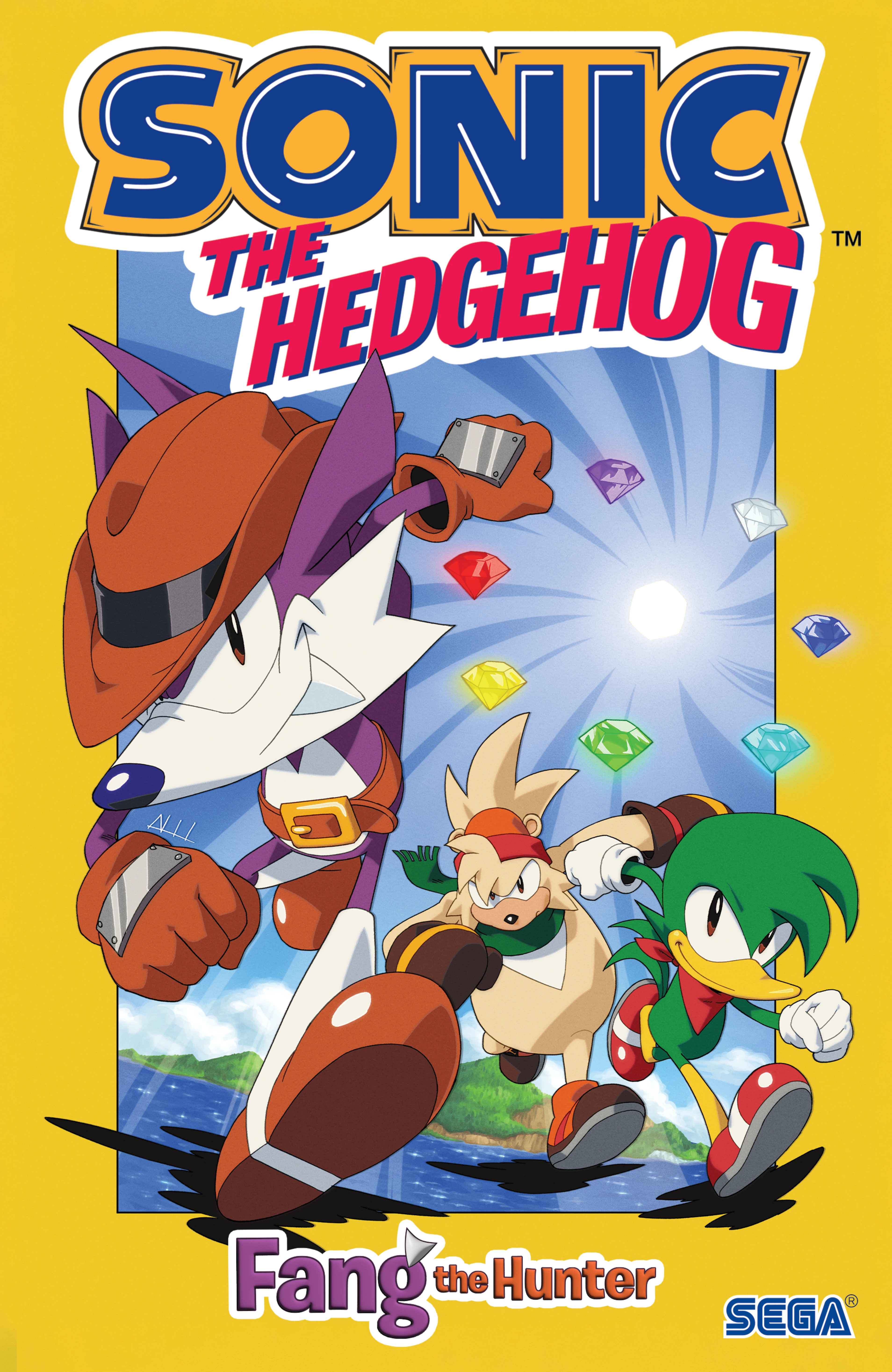 Sonic the Hedgehog: Fang the Hunter Vol. 1 (IDW Publishing, 2024) cover